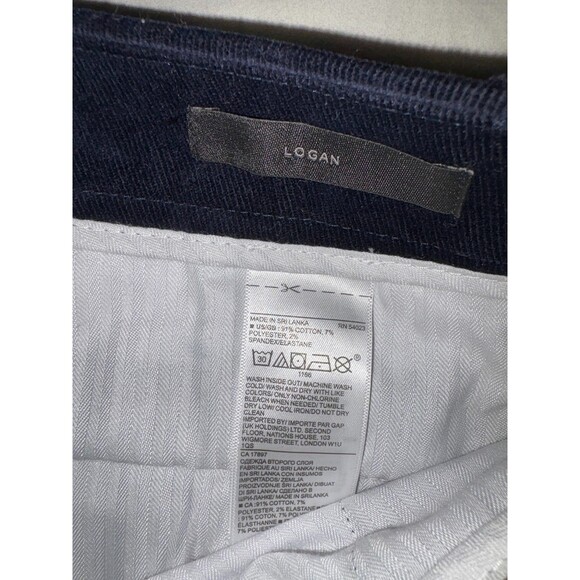 NWT Banana Republic blue dress pants Logan Courdary  Original Cost 98.00 - Picture 3 of 10
